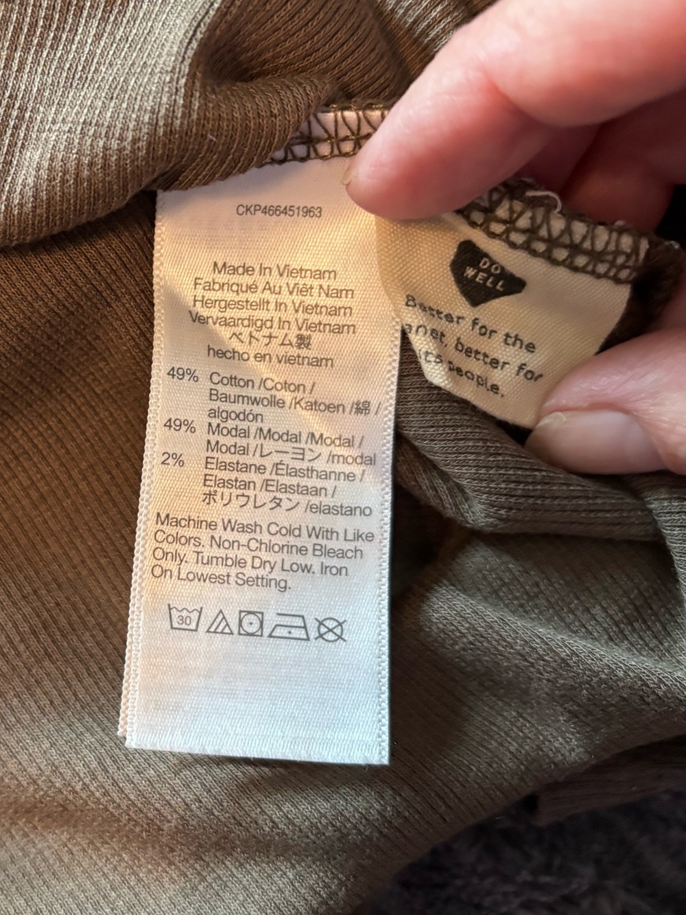 Madewell Long Sleeve Crewneck Top Size Medium - Picture 7 of 12